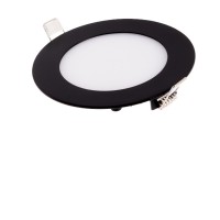 GASA R 9W/18W/27W/36W, RGBW-CCT, 24V Stropní, podhledové svítidlo, těleso kov, povrch černá/bílá, dif plast bílá, LED 9W/18W/27W/36W, RGBW-CCT nastavitelná teplota teplá 2000K-denní 6000K, Ra>80, 24V, IP20, rozměry dle typu