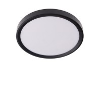 MARCA 18W/24W/30W/40W/50W CCT TRIAC Stropní svítidlo, těleso kov, povrch bílá/černá, difuzor plast opál, LED 18W/24W/30W/40W/50W, přepín. CCT teplota teplá 2700K-denní 5000K, stmív TRIAC, Ra80, 230V, IP20, rozměry dle typu