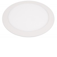 UNION PANELS RRO 6W, 12W, 18W, 24W Stropní podhledové kulaté svítidlo  těleso hliník, povrch bílá, difuzor plast opál mat, LED 6W, 12W, 18W, 24W  teplá 3000K, neutrální 4000K, denní 6000K, Ra80, 230V, IP20