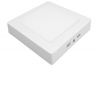 UNION PANELS CSQ 6W, 12W, 18W, 24W Stropní přisazené čtvercové svítidlo  těleso hliník, povrch bílá, difuzor plast opál mat, LED 6W, 12W, 18W, 24W  teplá 3000K, neutrální 4000K, denní 6000K, Ra80, 230V, IP20