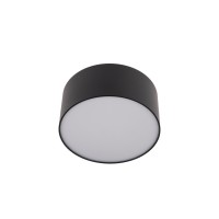 VIDUS 8W/12W CCT Stropní, přisazené kruhové svítidlo, těleso kov, povrch bílá/černá, difuzor plast opál, LED 8W/12W, přepín CCT teplá 3000K-denní 5000K, dle typu stmívatelné TRIAC, 230V, Ra90, IP20, rozměry dle typu.