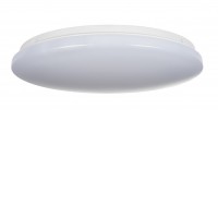 KARST R 18W/24W, IP40 Stropní přisazené svítidlo, těleso kov, povrch bílá, difuzor plast opál, LED 18W/24W, teplá 3000K/neutrální 4000K/denní 6500K, 230V, do koupelny IP40/IP44 dle typu, rozměry dle typu.