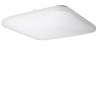 DUNAJ Stropní svítidlo, těleso kov, povrch bílá, difuzor plast opál, LED 12W/1080lm, 36W/3240lm, neutrální 4000K, 230V, IP20, rozměry dle typu.