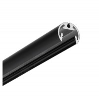 MACIE d=20mm Kruhový profil pro LED pásky, materiál hliník, povrch bílá/černá/elox šedostříbrný,  max šířka LED pásku w=12mm, rozměry d=20m, délka dle typu