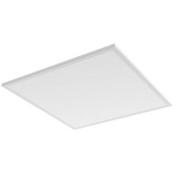 SOFT LED panel 33W UGR<19 595X595mm Stropní, vestavné, přisazené, závěsné svítidlo, těleso hliník, povrch bílá, difuzor plast opál/pyramida UGR<19, LED panel 33W, teplá 3000K, neutrální 4000K, 3300lm, 100lm/W, Ra80, 230V, trafo na kab, IP20, 595x595mm, horní mont