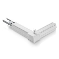 VT4551 SPOJOVACÍ KOMPONENT L Spojovací komponent svítidla, tvar L, 8 vodičů, materiál kov, povrch bílá, IP20