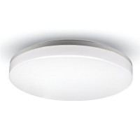 VT-80XX IP44 Stropní přisazené kruhové svítidlo, kruhové, těleso plast, povrch bílá, difuzor plast opál, LED 15W/25W, teplá 3000K, nebo neutrální 4000K, nebo denní 6400K, Ra80, 230V, do koupelny IP44, rozměry dle typu