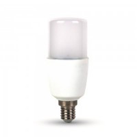 VT-237 LED žárovka E27 LED žárovka, těleso plast bílá, difuzor plast opál, LED 8W, teplá 3000K, nebo neutrální 4000K, nebo denní 6400K, 660lm, E27, Ra80, 230V, tř.1, rozměry d=37mm, h=115mm