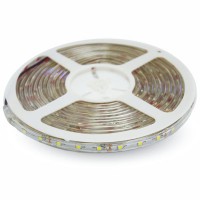 VT3528 LED pásek 60LED 3,6W/m 400lm/m 12V IP65 LED pásek, těleso plast, povrch bílá, 60LED, 3,6W/m, teplá 3000K, nebo neutrální 4500K, nebo denní 6000K, 400lm/m, vyzařovací úhel 120°, Ra80, 12V, IP65, rozměry w=8mm, l=5000mm, cena za 1m