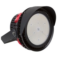 VT-50X LED SVĚTLOMET IP65 STMÍVATELNÉ Světlomet, reflektor těleso kov, povrch černá, krycí sklo čiré, LED 500W, neutrální 5000K, 67500lm, vyzař. úhel 45° nebo 110°, stmívatelný, 230V, IP65, tř.1, rozměry d=363mm, h=480mm