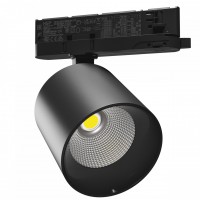 ARANA B LED 12W-42W Lištové bodové svítidlo, hliník, černá, nebo bílá, LED 12W-42W (přepínatelný příkon), 4500lm, 107m/W, teplá 3000K, neutrální 4000K, vyzařovací úhel 36°, 60°, Ra90+, 230V, IP20, rozměry 100x96x130mm, 3F adaptér Nordic Aluminium
