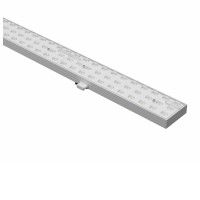 FRAGOR II 75W Stropní nebo závěsné stavebnicové průmyslové svítidlo, těleso hliník, krycí plast čirý, LED 75W, 12750lm, neutrální 4000K, 230V, vyzař. Úhel 90°/30°, IP40, Ra80, tř.1, rozměry 1438x65x40mm.