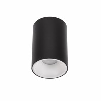 GABELA II 1x10W, GU10 Stropní, přisazené, bodové svítidlo, těleso hliník, povrch černá, pro žárovku 1x10W, GU10, 230V, IP20, tř.1, rozměry d=95mm, h=140mm.