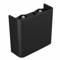 SIDER LED 2x1W, CCT, IP54 Nástěnné svítidlo těleso hliník, povrch bílá, nebo černá, LED 2x1W,  nebo 4x1W, CCT přepínatelná teplota teplá 2700K/neutr 4000K/denní 6500K, Ra90, 230V IP54, rozměry 110x100x40mm, svítí nahoru/dolů