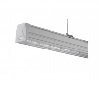 ASTORIA LED Závěsné svítidlo, těleso hliník, povrch bílá, LED 65W/8500lm, 80W/10400lm, neutrální 4000K, vyzař. 30°, 60°, 90°120°, 1x/2x asymetricky, Ra80, 230V, IP20, 76x40mm, koncovky SAMOSTATNĚ, stmívání a kabeláž viz příslušenství,