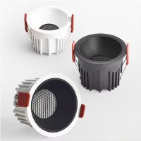 DL03-HC LED 7W, 15W, 18W, 24W Podhledové bodové svítidlo, těleso hliník, povrch čená, bílá, LED 7W, 15W, 24W, teplá 3000K, neutrální 4000K, Ra80, dle typu stmívání TRIAC, 230V, IP20