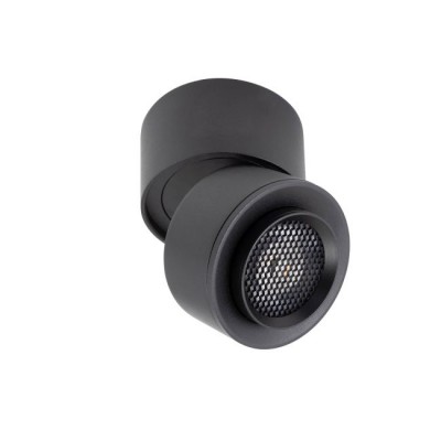 LIBERI PL 15W/22W Stropní přisazené bodové svítidlo, výklopné +-90°,  těleso kov, povrch bílá/černá, LED 15W/22W, teplá 3000K/neutrální 4000K, ZOOM nastavitelný vyzař. úhel 15°-45°, Ra90, UGR<19, 230V, IP40, tř.2, rozměry dle typu.