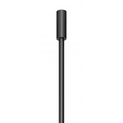 MIKADO V, LED 5W Lineární svítidlo, vertikální díl, těleso hliník, povrch černá, difuzor plast opál, LED 5W, 489lm, teplá 3000K, Ra90, 230V, IP40, tř.3, rozměry d=16mm, h=1114mm.