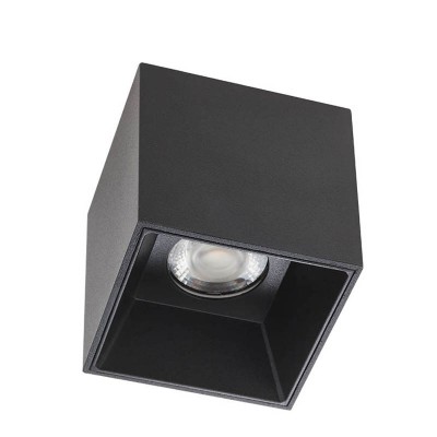 BLACKBURN SQ LED 6W, 18W, UGR<10 Stropní, bodové svítidlo, materiál hliník, povrch bílá, nebo černá, LED 6W, nebo 18W, teplá 2700K, 3000K, neutrální 4000K, vyzař. úhel 38°, UGR<10, Ra80, 230V, IP20, tř.2, rozměry dle typu