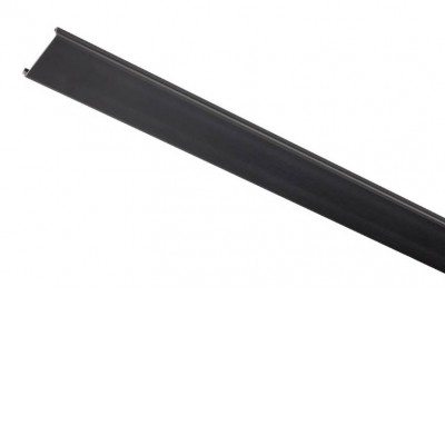 XCLICK M Krycí lišta profilu lištového systému, těleso plast, povrch černá, rozměry 2500x36x8mm.