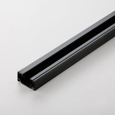 MINITRACK 1-fázová lišta pro osvětlení, materiál PVC+kov, povrch černá, 230V, IP20, tř.1, rozměry 35x18x2000mm