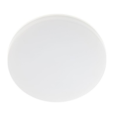 CAPTAIN LED IP54 kruh se senzorem HF Stropní venkovní  svítidlo, senzor HF, záběr 160°, dosah 10m, čas sepnutí 5s-10min, základna plast PC bílá, difuzor PC plast opál, LED 18W/24W, CCT 3000K/4000K/6500K, 230V, IP54, IK08, Ra80, tř.2, rozměry dle typu