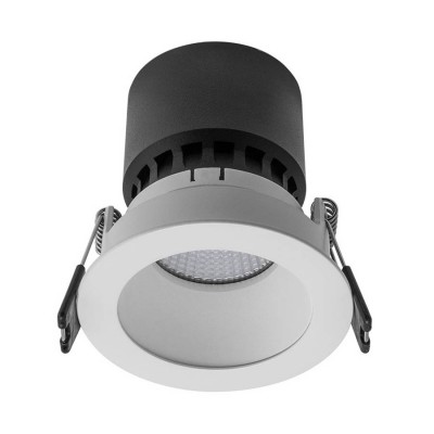 BLANDA 1X35W GU10 KRUH Stropní, podhledové, bodové, komínkové svítidlo, těleso hliník, povrch vnější bílá, vnitřní bílá/černá/zlatá, pro žárovku 1x35W, GU10, ES50, 230V, IP40, tř.1, rozměry d=80mm, h=35mm