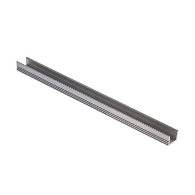 PRF profil V Přisazený profil pro LED pásky, materiál hliník, povrch eloxovaný, pro LED pásky w= 14mm, rozměry 13x18,4mm, délka l=3000mm.