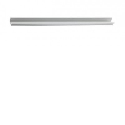 PRF profil IX Zápustný profil pro instalaci LED pásků do sádrokartonu, materiál hliník, povrch šedá, rozměry 25,5x1,4mm, délka l=2000mm.