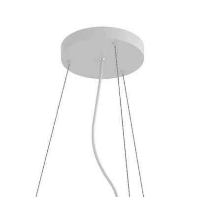 NERESIOLA kruh pouze závěs Závěs pro svítidla, materiál hliník, povrch bílá, rozměry d=175mm, h=32mm, vč závěsu l=2500mm, lze zkrátit, POUZE ZÁVĚS SVÍTIDLA