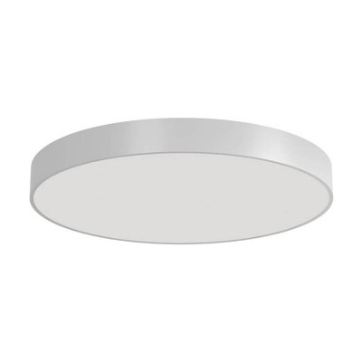 XPILL Stropní/závěsné svítidlo, materiál hliník bílá, difuzor plast opál, LED 60W, 8008lm, CCT 3000K/4000K/6000K, 230V, Ra80, IP20, tř.1, rozměry d=600mm, h=63,5mm, závěs samostatně