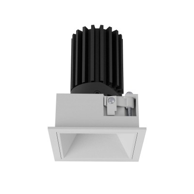 MISOT SQ 10W IP40 Podhledové bodové svítidlo, výklopné 30°, materiál hliník, povrch vnitřní bílá, rámeček bílá, LED 10W, 1350lm, teplá 3000K, Ra90, vyzař úhel 36°, 230V, IP40, tř.2, rozměry 73x73x97mm.