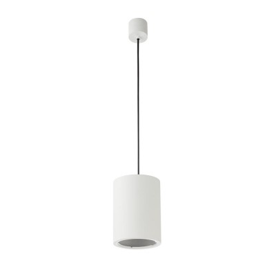 XTHEMA Závěsné bodové svítidlo, těleso kov, povrch bílá, pro LED modul 18,3W, IP20, rozměry d=150mm, h=201mm, vč závěsného kabelu l=1200mm lze zkrátit, POUZE svítidlo, LED MODUL SAMOSTATNĚ