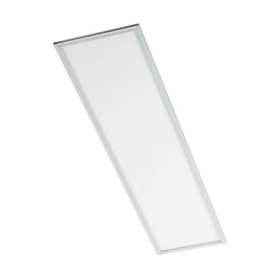 XWIDE Vestavné, stropní svítidlo, materiál hliník, povrch bílá, difuzor plast opál PMMA, LED panel 40W, 5100lm, neutrální 4000K, 230V, IP40, tř.2, rozměry 1195x295x9mm, vč trafa