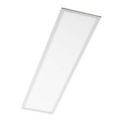 XWIDE Vestavné, stropní svítidlo, materiál hliník, povrch bílá, difuzor plast opál PMMA, LED panel 40W, 4896lm, teplá 3000K, UGR<19, 230V, IP40, tř.2, rozměry 1195x295x9mm, vč trafa