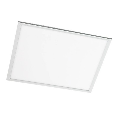 XWIDE Vestavné, stropní svítidlo, materiál hliník, povrch bílá, difuzor plast opál PMMA, LED panel 40W, teplá 3000K, 4896lm, UGR<19, 230V, IP40, tř.2, 595x595x9mm, vč trafa