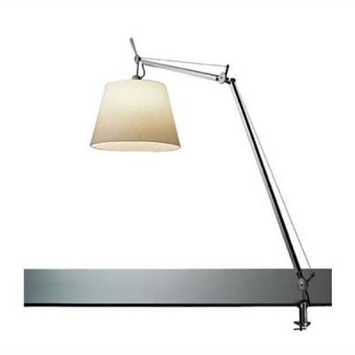 TOLOMEO MEGA Těleso stolní lampy materiál hliník, povrch černá, pro žárovku 150W, E27, 230V, 2 ramena cca 750mm + 550mm, celkem 1600mm, s vypín, POUZE těleso BEZ stínítka, BEZ základny