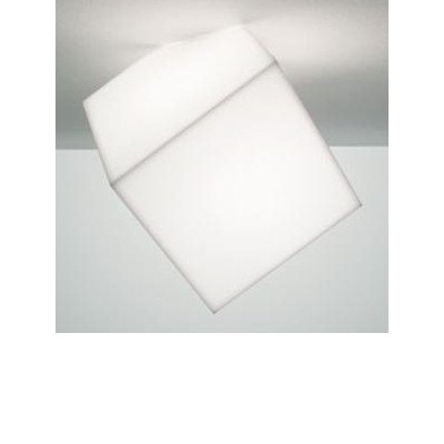 EDGE 30 Stropní svítidlo kostka, těleso termoplast, povrch bílá, pro úspornou žárovku 1x23W, E27, 230V, do koupelny IP65, tř.2, 300x300mm