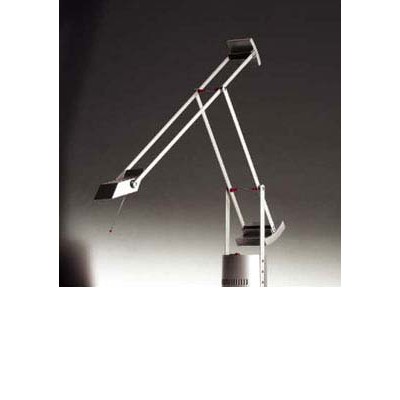 TIZIO MICRO Stolní lampa těleso kov, povrch černá, pro žárovku 1x20W, G4, 230V/12V, h=760mm, vč vypínače