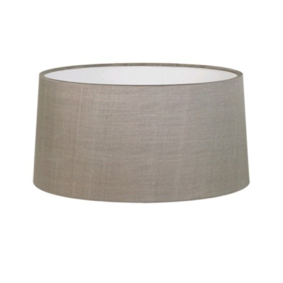 AZUMI Stínítko pro stojací lampu, tvar válec, materiál textil, povrch vnější ústřice, vnitřní bílá, E27/ES, rozměry 440x250mm, POUZE STÍNÍTKO BEZ ZÁKLADNY