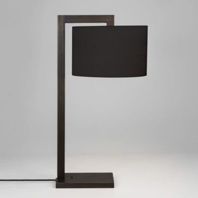 RAVELLO základna Stolní lampa, svítidlo na horní úchyt, základna kov, povrch bronz, pro žárovku 60W, E27, 230V, IP20, tř.2, rozměry 250x570x305mm, vč. vypínače, STÍNÍTKO SAMOSTATNĚ