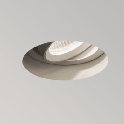 BAKERIT 7,4W LED KRUH Stropní, podhledové svítidlo, výklopné +-20°, materiál kov, povrch bílá, LED 7,4W, teplá 2700K, 528lm, Ra80, 230V, IP20, tř.3, rozměry d=72mm, h=74mm, BEZ trafa, vč.sv.zdr