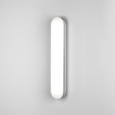 ALTEA LED Nástěnné svítidlo, základna kov, povrch chrom lesk, difuzor sklo opál, LED 15,1W, 1015lm, teplá 3000K, Ra80, 230V, do koupelny IP44, tř.2, rozměry 90x500x59mm, vč. trafa,, vč.sv.zdr