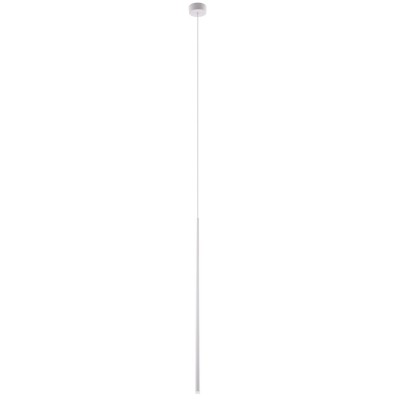 DIDICO HL 5W Závěsné svítidlo, těleso kov, povrch bílá, dif plast opál, LED 5W, 200lm, teplá 3000K, 230V, IP20, rozměry d=20mm, h=750mm. vč závěs kabelu l=1800mm, lze zkrátit.