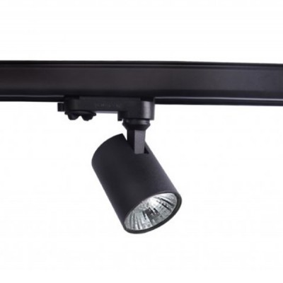 WOLVERTON 35W, GU10, 3F Svítidlo do 3F lišty, nastavitelný směr svícení, těleso hliník, povrch černá/bílá, pro žárovku 1x35W, GU10, 230V, IP20, rozměry 86x140x60mm.
