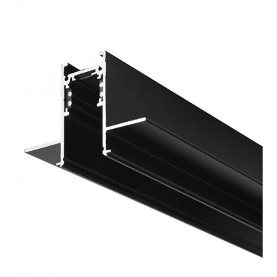 AVIDUS SN TRACK MG I, 48V Vestavná lišta pro magnetický systém, materiál hliník, povrch černá/bílá, jednofázová, 48V, rozměry dle typu, vč. dvou koncovek.