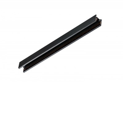 AVERTO TRACK MG, 48V Stropní lišta pro magnetický systém, materiál kov, povrch černá, 48V, rozměry 26x27mm, l=2000mm, vč. dvou koncovek.