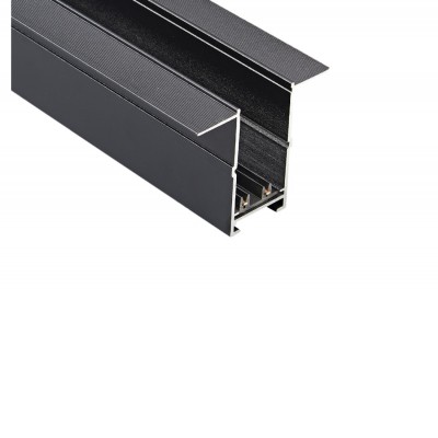 BERNA TRACK MG I, 230V Vestavná lišta pro magnetický systém, materiál kov, povrch černá, jednofázová, 230V, IP20,, rozměry 68x57mm, délka l=1000mm.
