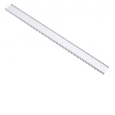 BRAGO kryt Kryt profilu pro kolejnice velikosti 52mm nebo 27mm, těleso plast bílá, rozměry  33x8mm,  l=1000mm.