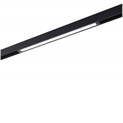 BESKY TR 9W/18W/27W, CCT-BT, 230V Svítidlo do mag. systému, kov, černá, dif. plast opál, LED 18W, 1503lm, smart TUYA Bluetooth stmívatelné, CCT nastav. teplota teplá 3000K-denní 6000K, vyzař. úhel 120°, 230V, rozměry 410x25x40mm.